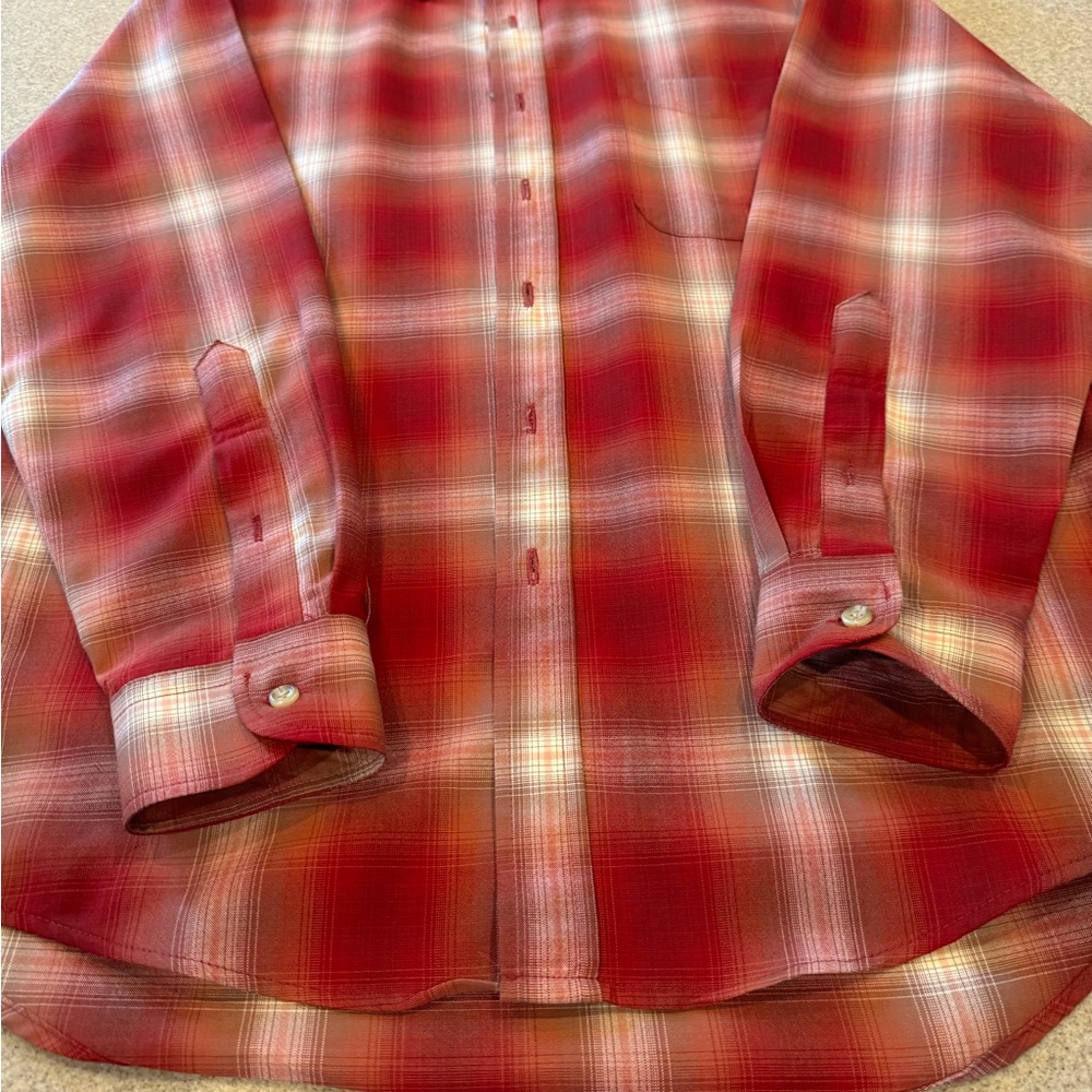 Medium Sir Pendleton Lightweight Wool Euc Longsle… - image 7